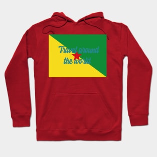 Travel Around the World - French Guiana Hoodie